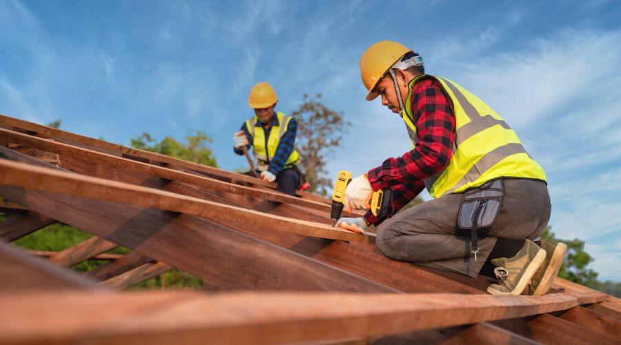Expert tile roof repair services in Alplaus, NY